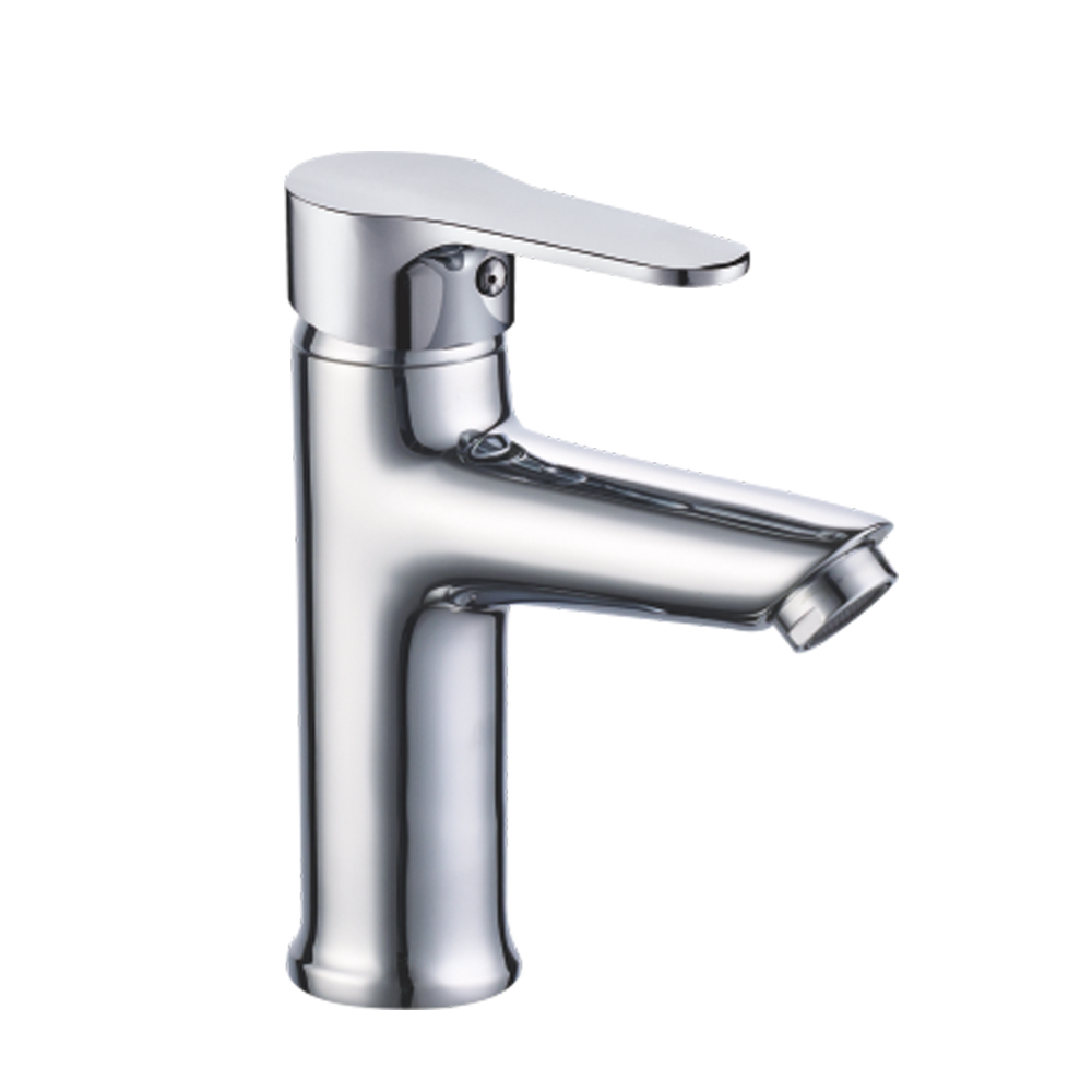 クロムメッキ洗面台の蛇口