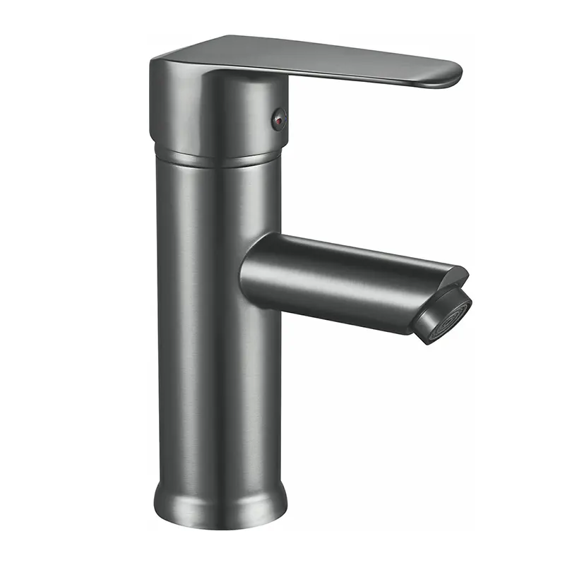 ガンメタルグレー洗面器蛇口