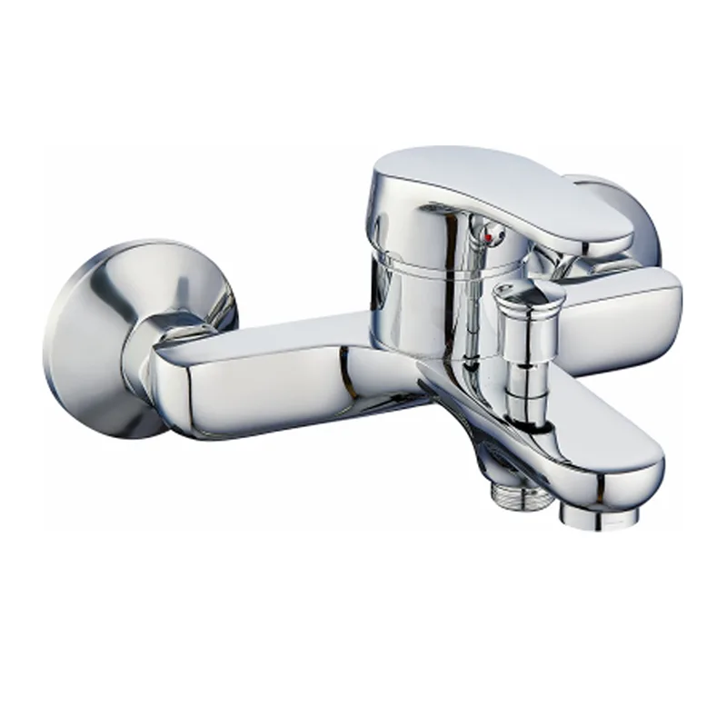 壁掛け3方向浴室混合栓